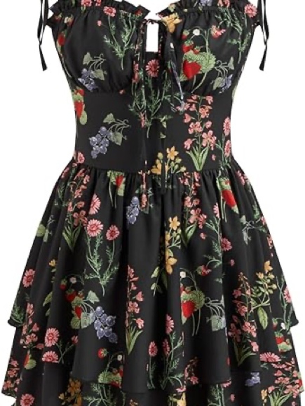 Cider Curvy Cottagecore Girl Floral Lightweight Dress ‼️PLUS SIZE BEAUTIFUL 😻 - Picture 2 of 10